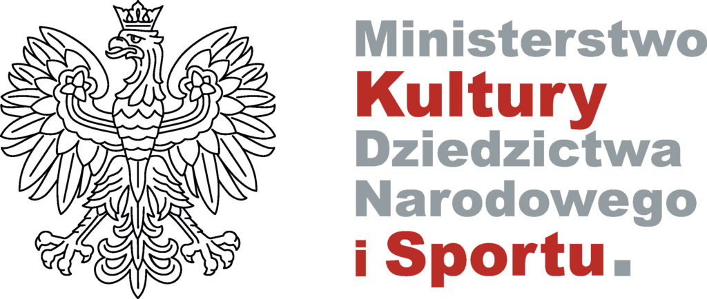 Logo Ministerstwo Kultury i Dziedzictwa Narodowego i Sportu